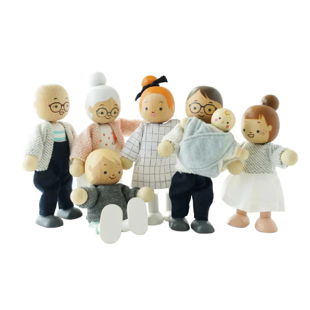 Le Toy Van Wooden Ice Cream Van With Dolls - Image 6