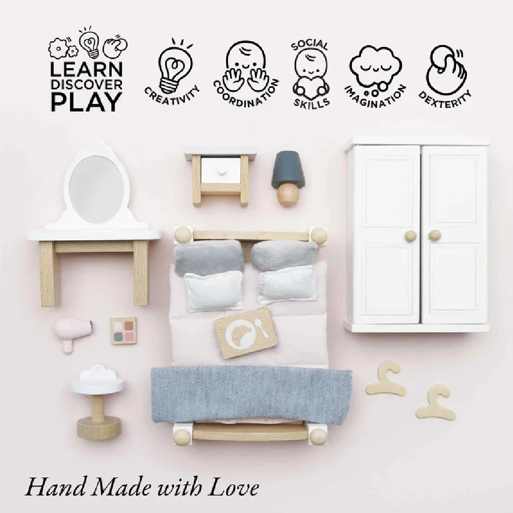 Le Toy Van Bay Tree Doll House With Furniture - Image 5