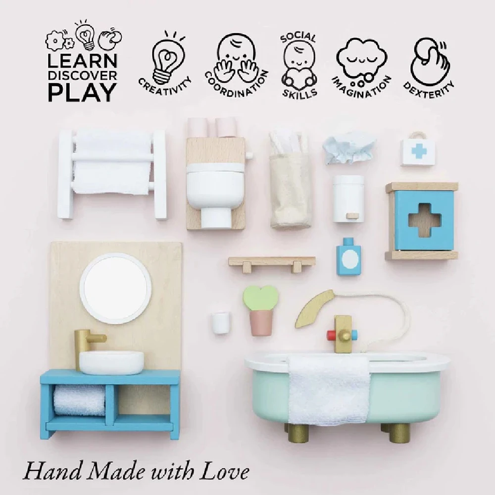 Le Toy Van Bay Tree Doll House With Furniture - Image 6