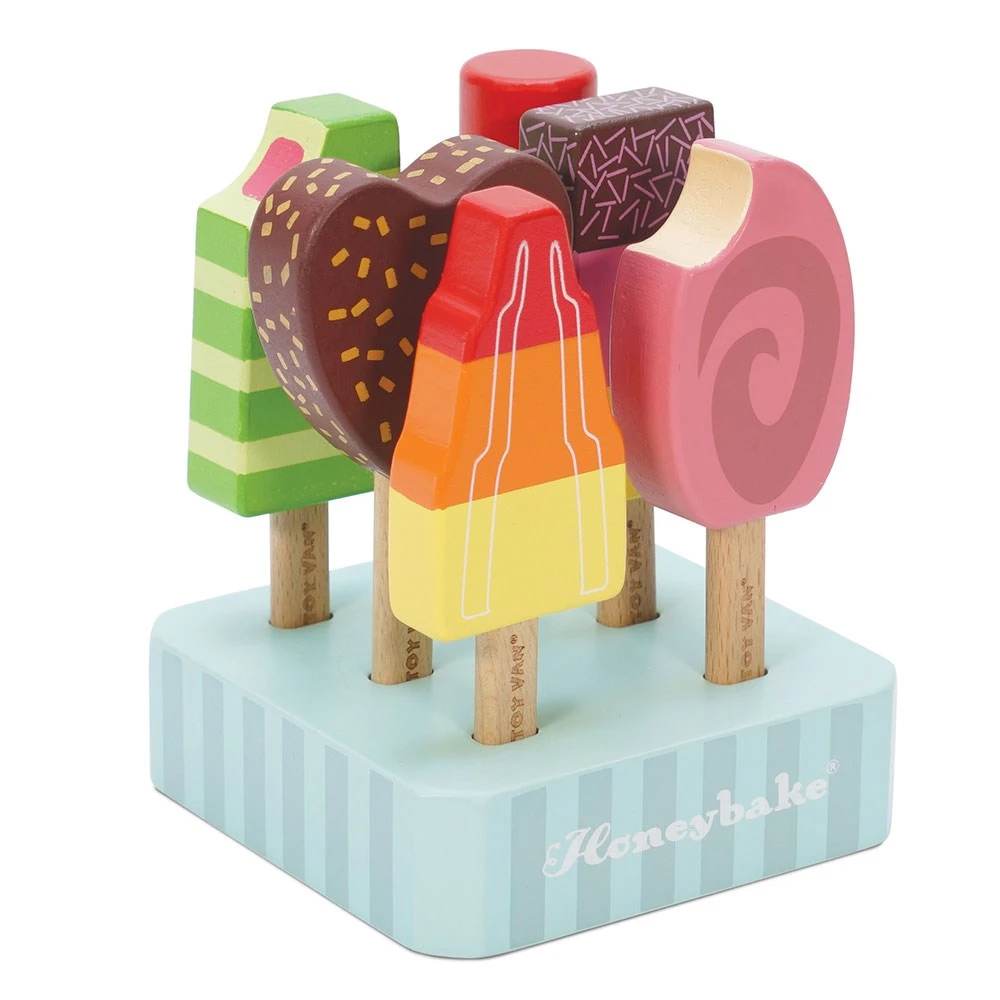 Le Toy Van Wooden Honeybake Ice Lollies