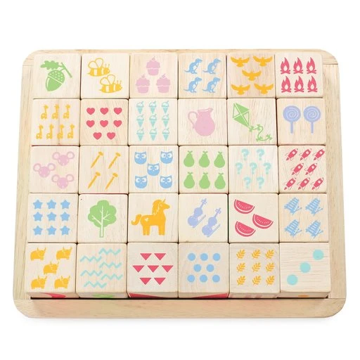 Le Toy Van ABC Wooden Blocks - Image 2