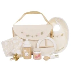 Le Toy Van Wooden Doll Nursing Set