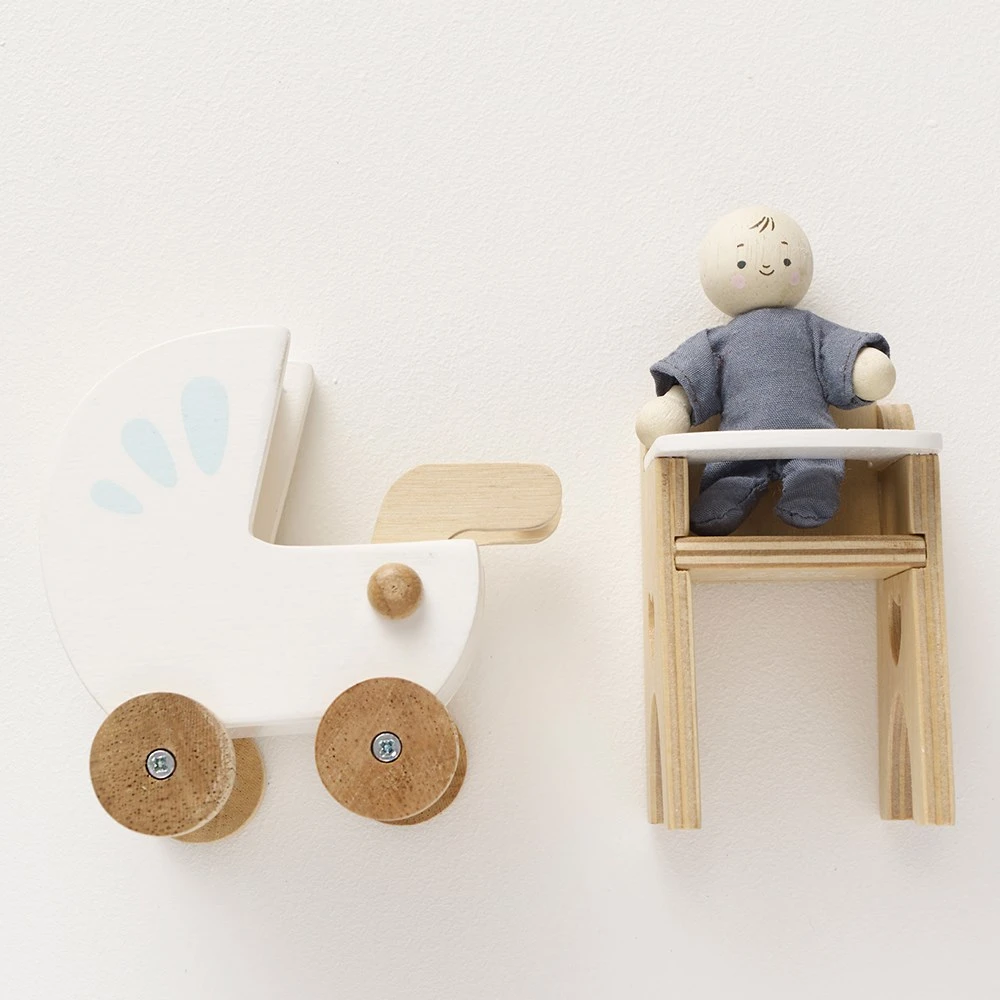 Le Toy Van Wooden Nursery Doll Set - Image 2