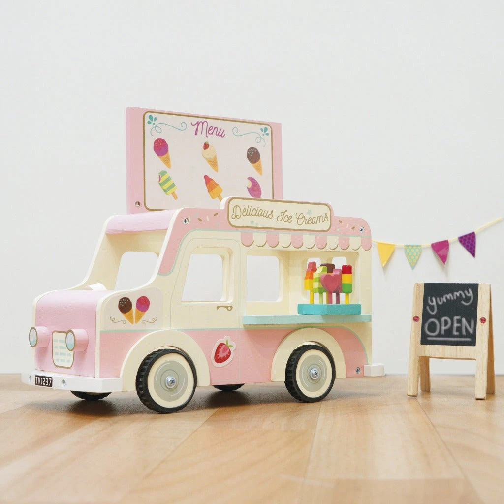 Le Toy Van Dolly Ice Cream Van - Image 4