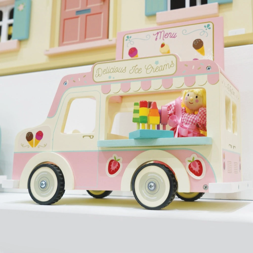 Le Toy Van Dolly Ice Cream Van - Image 5