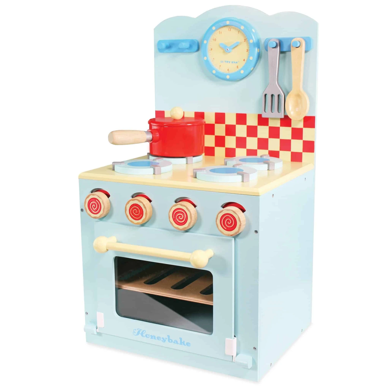 Le Toy Van Oven And Hob Blue With Pizza - Image 5