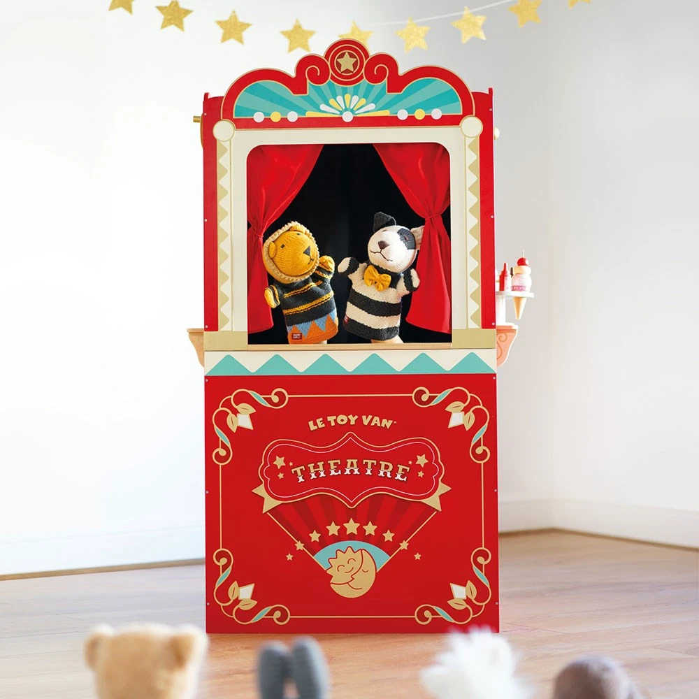 Le Toy Van Wooden Showtime Puppet Theatre