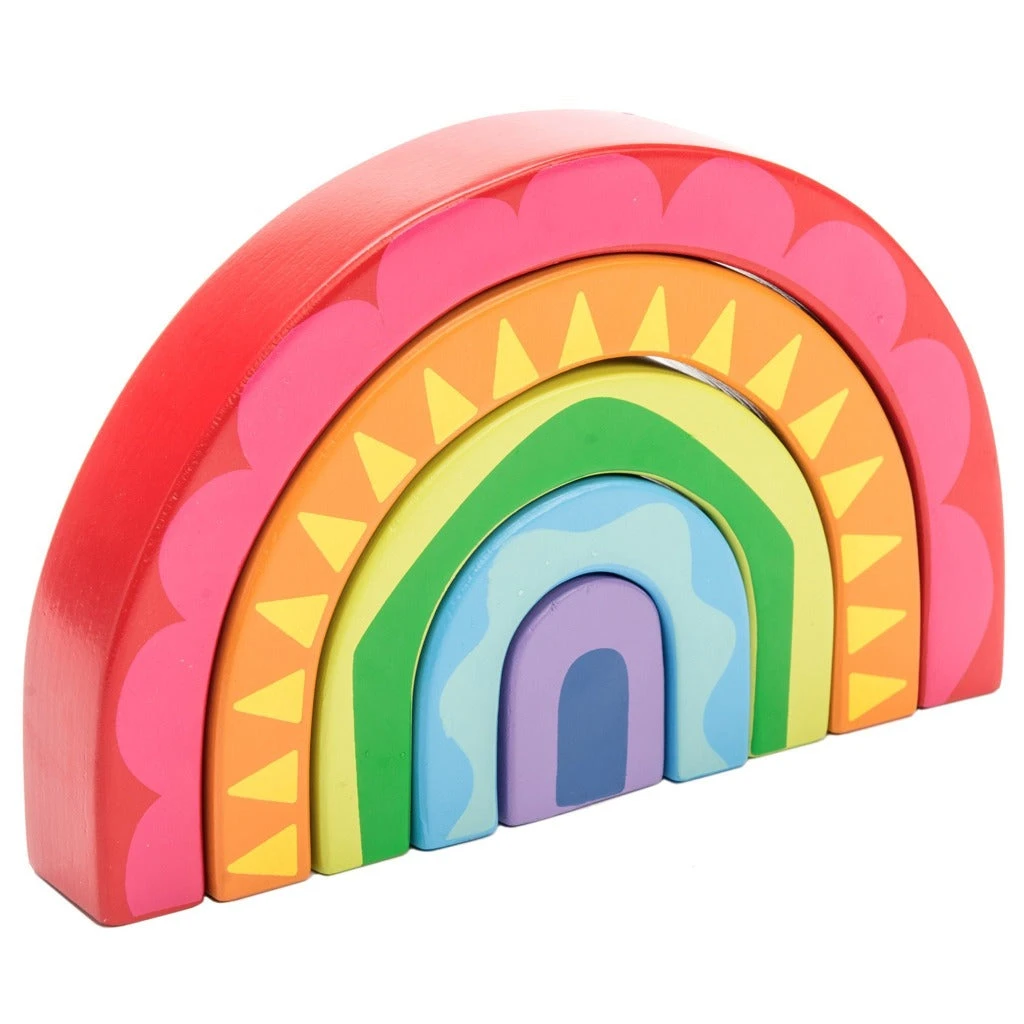 Le Toy Van Rainbow Tunnel - Image 2