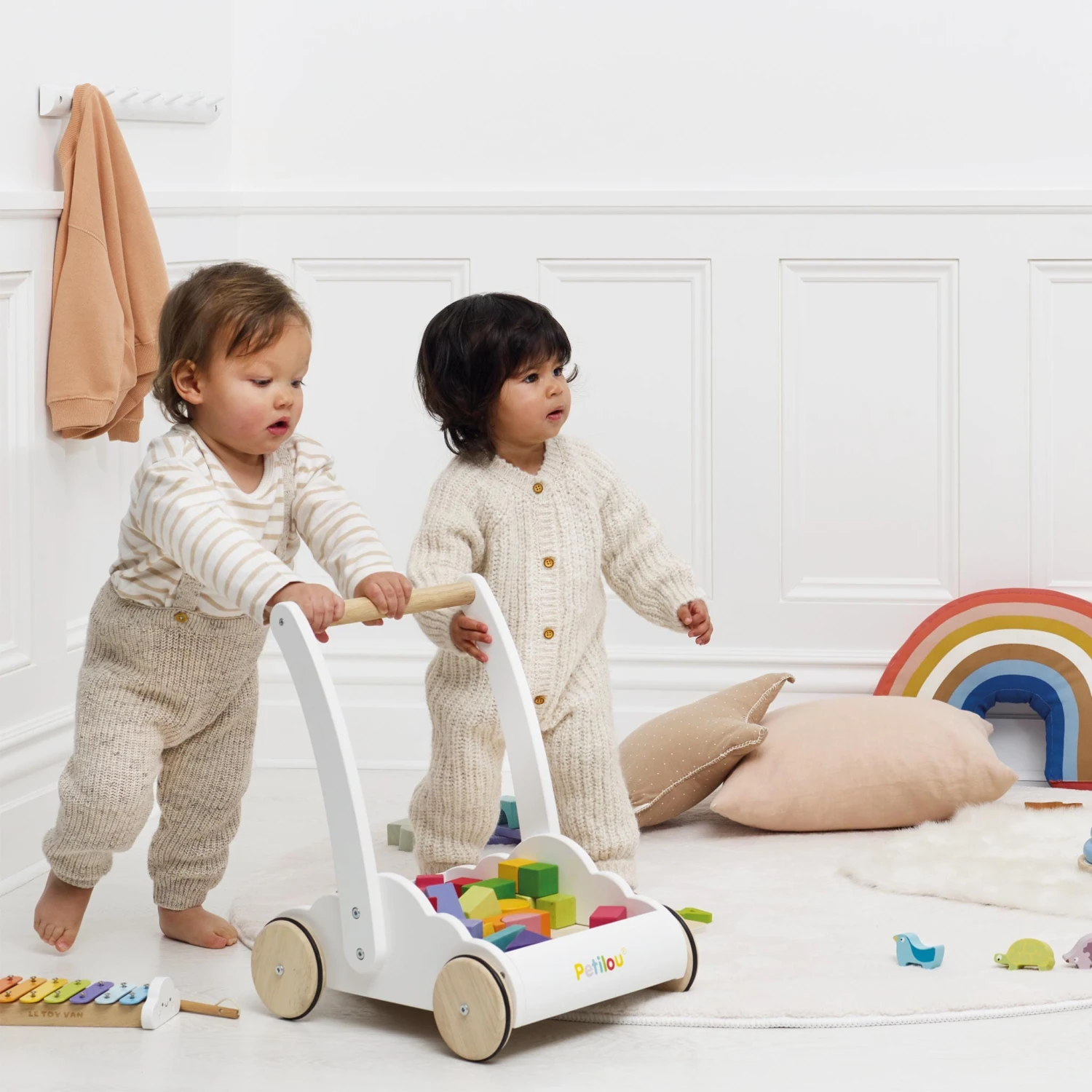 Rainbow Baby Walker & Puzzles - Image 2