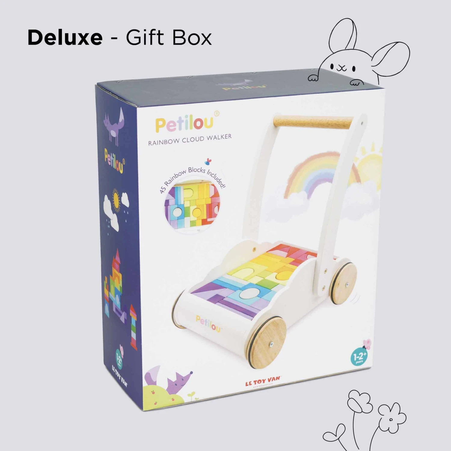 Rainbow Baby Walker & Puzzles - Image 4