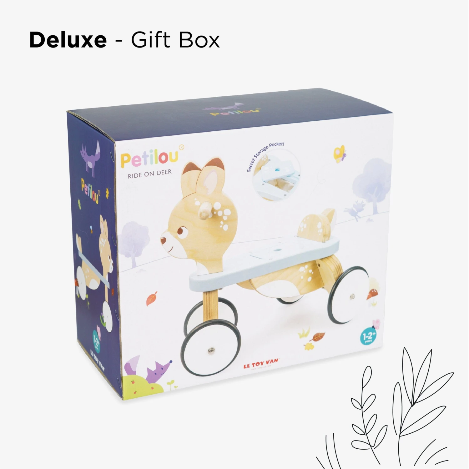 Woodland Ride-On Deer - Image 4