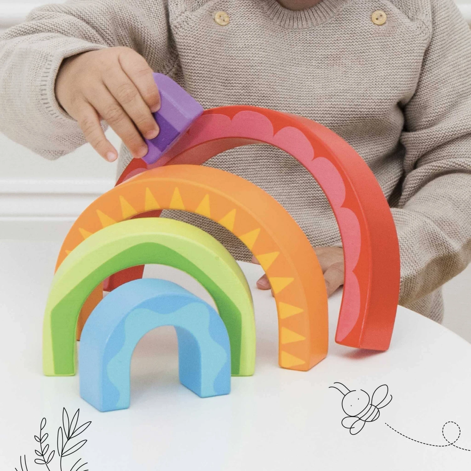 Rainbow Tunnel Toy - Image 5