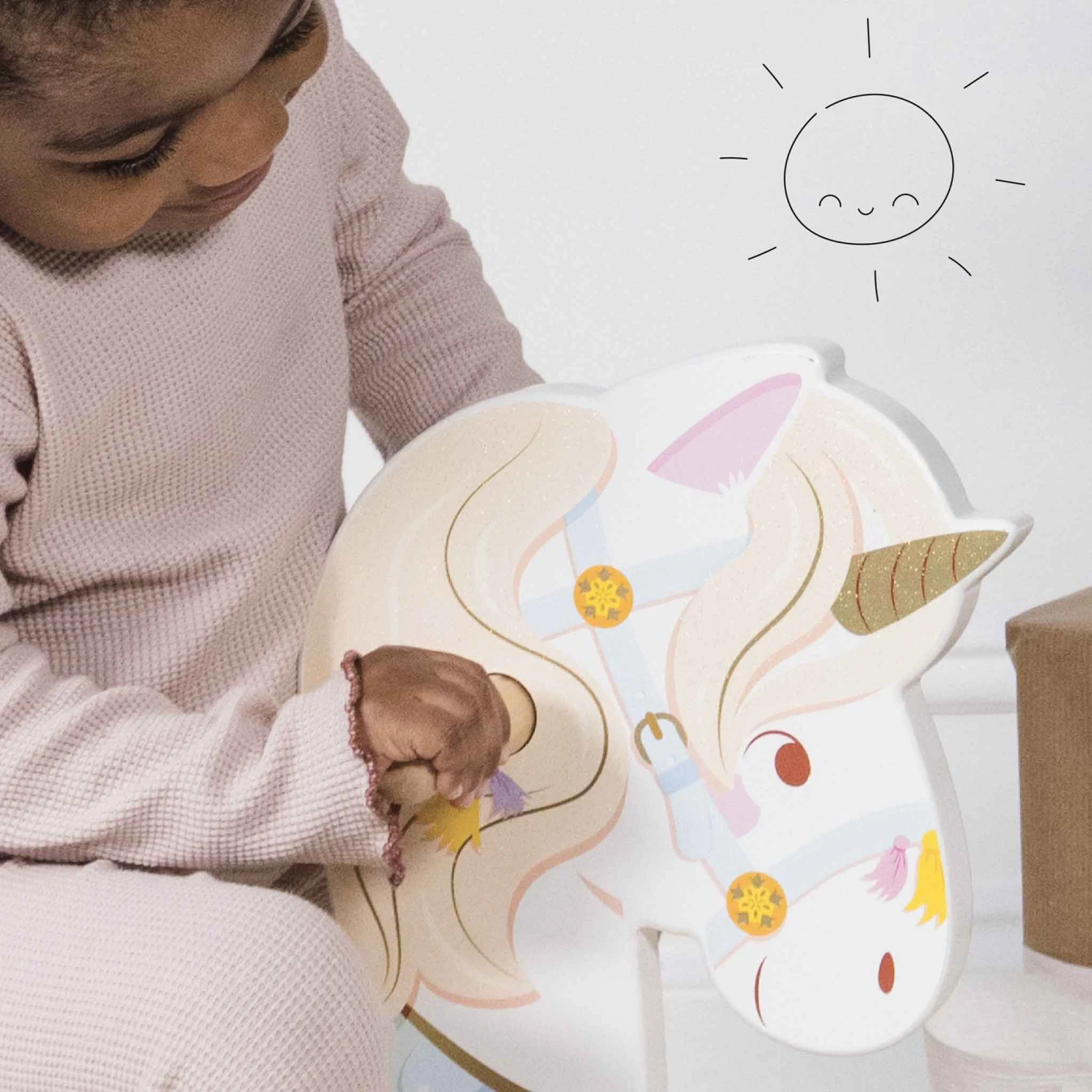 Magical Rocking Unicorn Carousel - Image 3