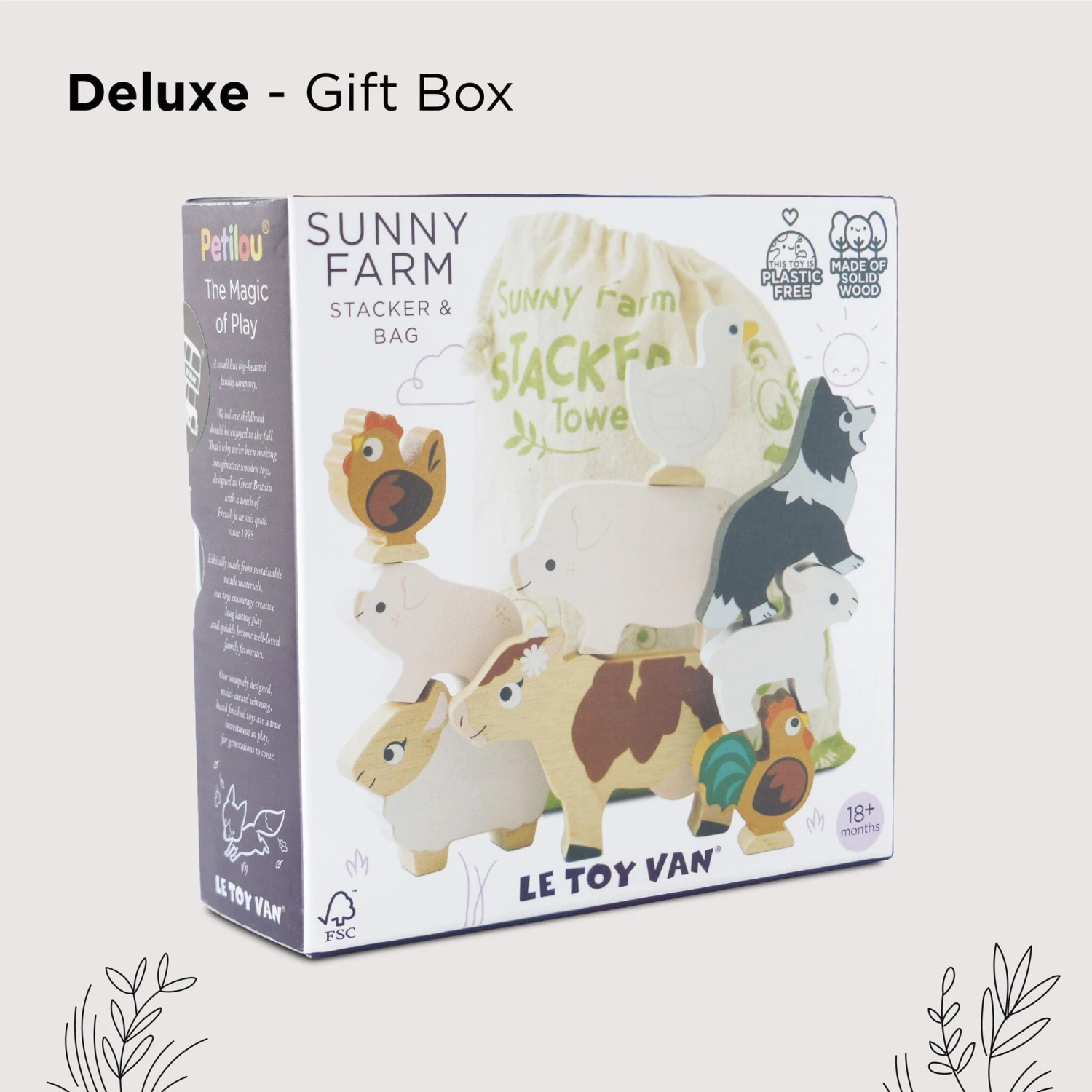 Farmyard Stacking Animals & Bag - Image 5