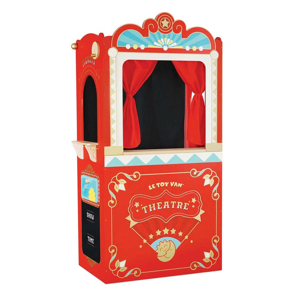 Le Toy Van Wooden Showtime Puppet Theatre - Image 2