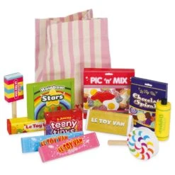 Le Toy Van Wooden Sweet And Candy Pic N Mix Set