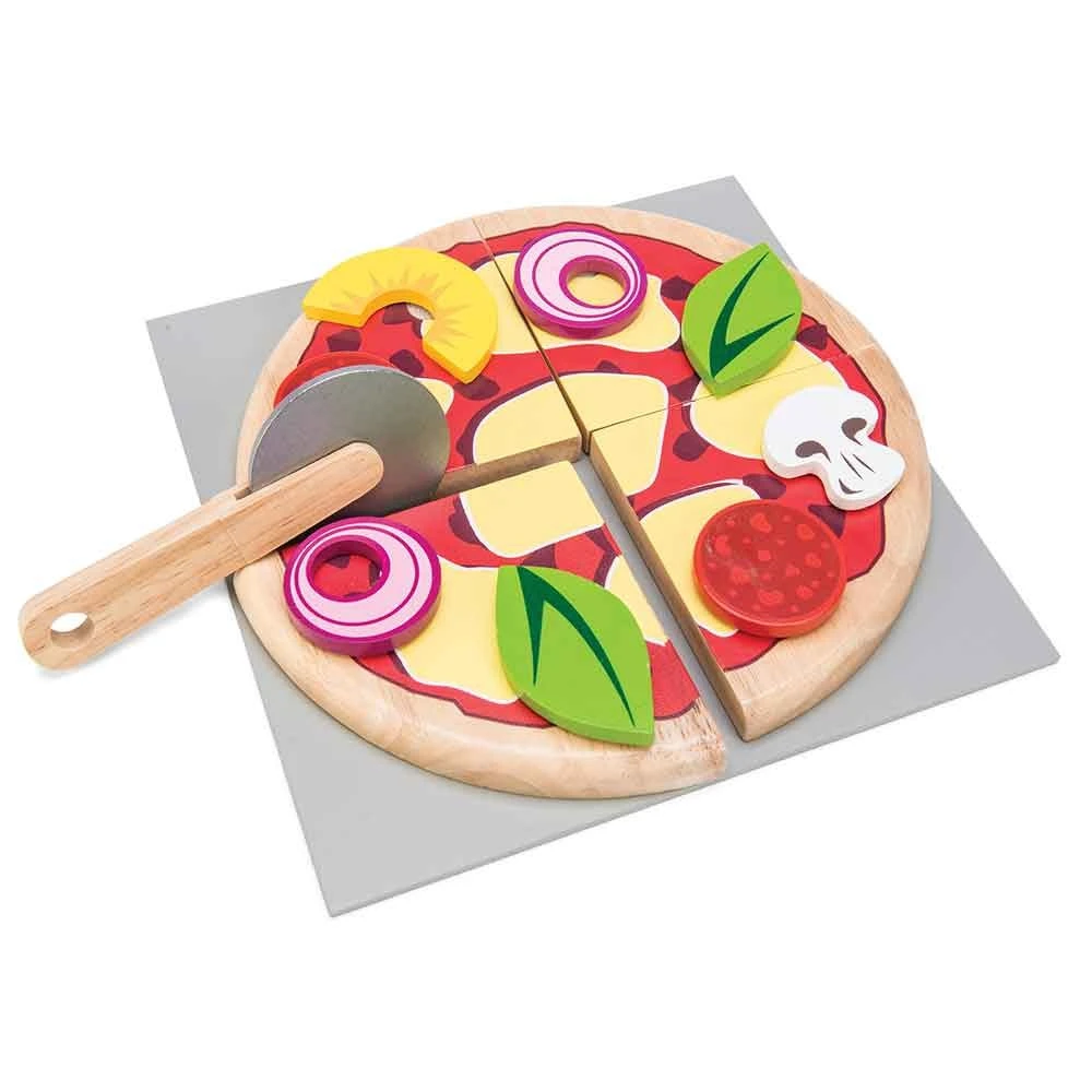 Le Toy Van Wooden Honeybake Pizza - Image 2