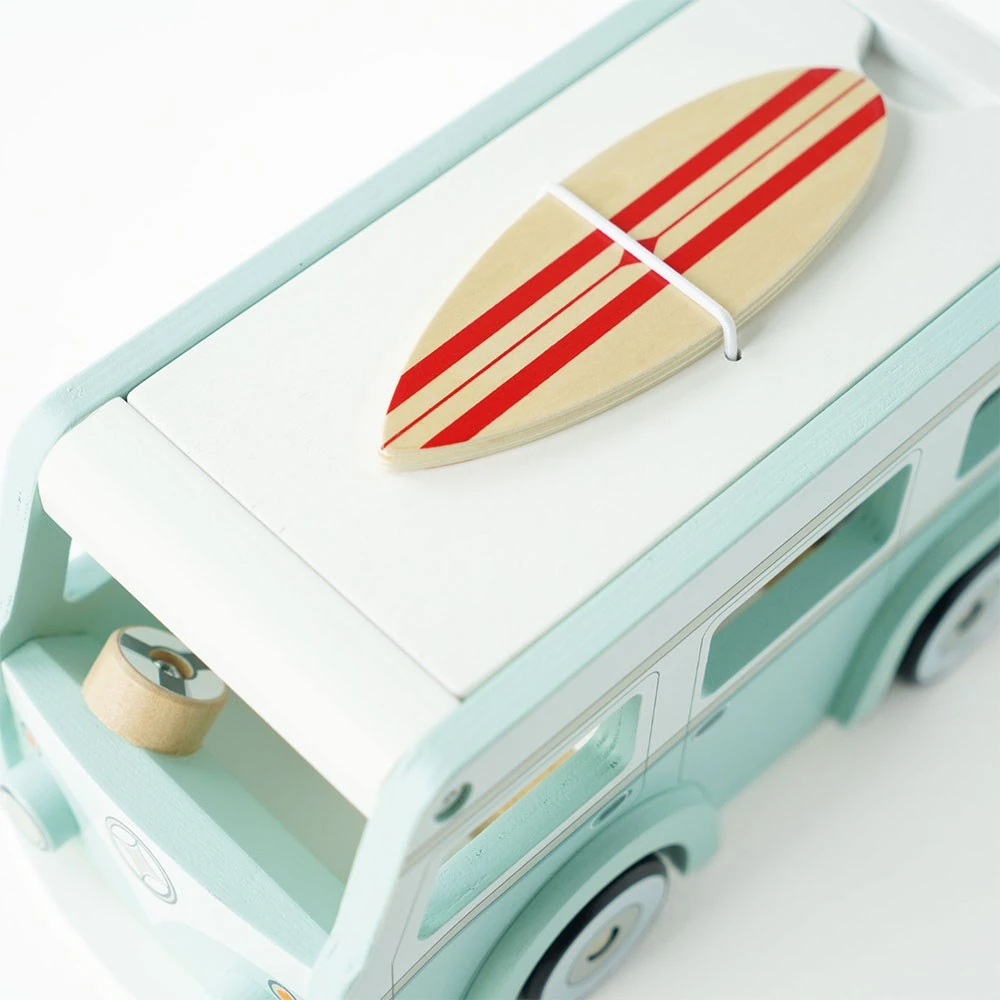 Le Toy Van Wooden Holiday Camper Van - Image 4