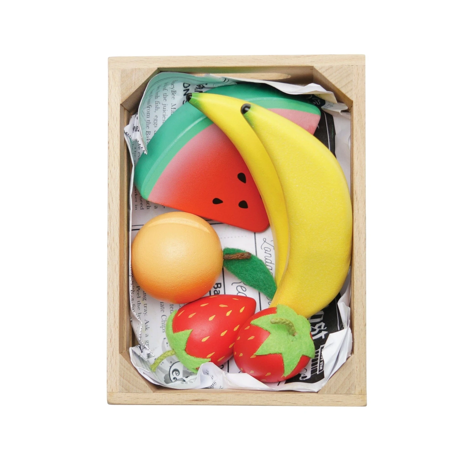 Smoothie Fruit Wooden Market Crate - Image 3