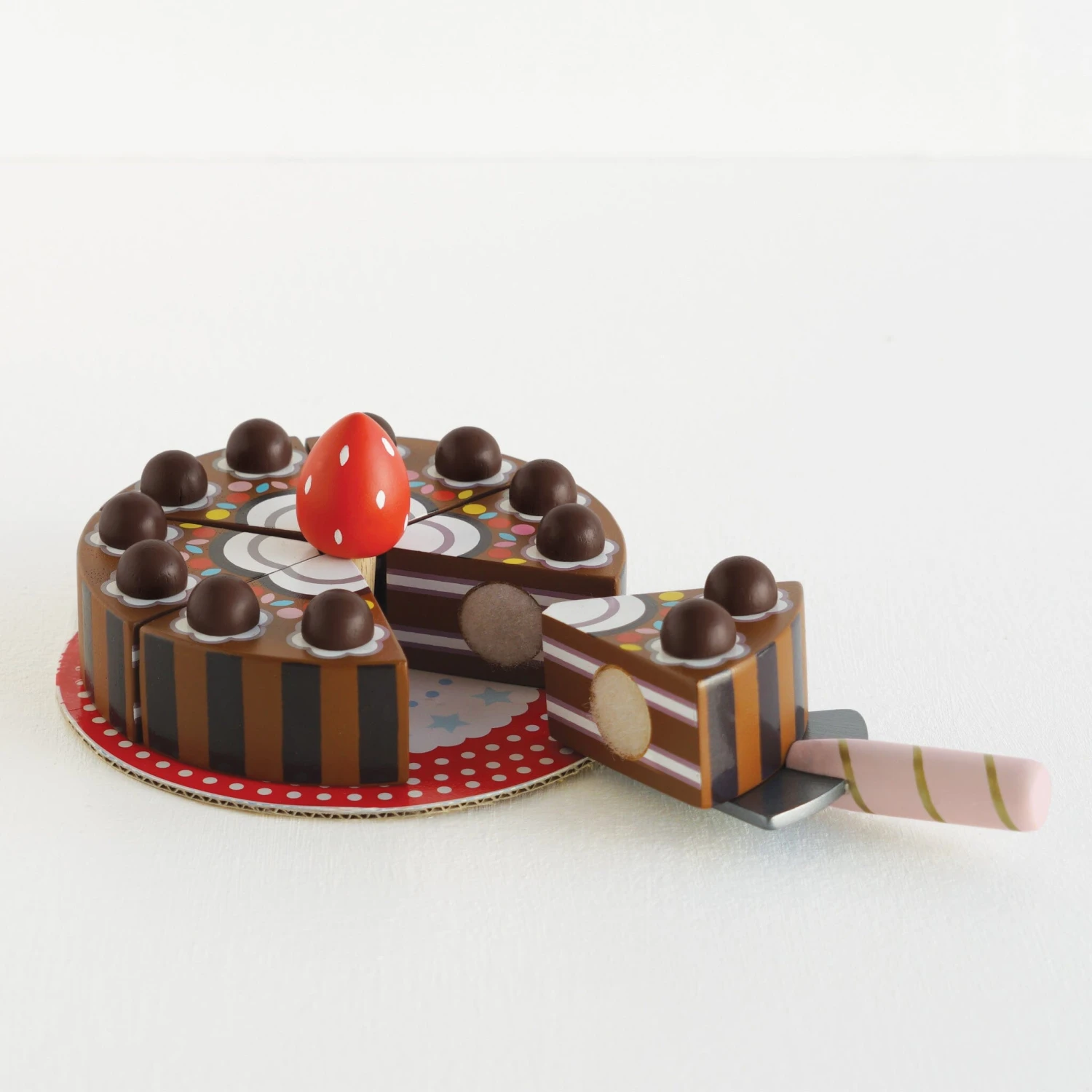 Chocolate Gateau Sliceable Cake - Image 2