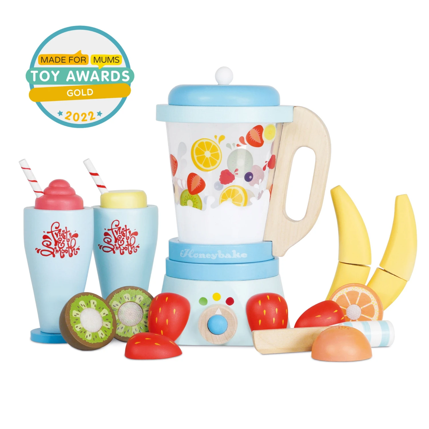 Le Toy Van Blender & Wooden Fruit Set (New Look)
