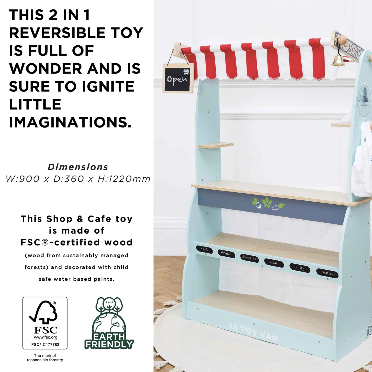 Shop & Cafe Market Stand - Image 3