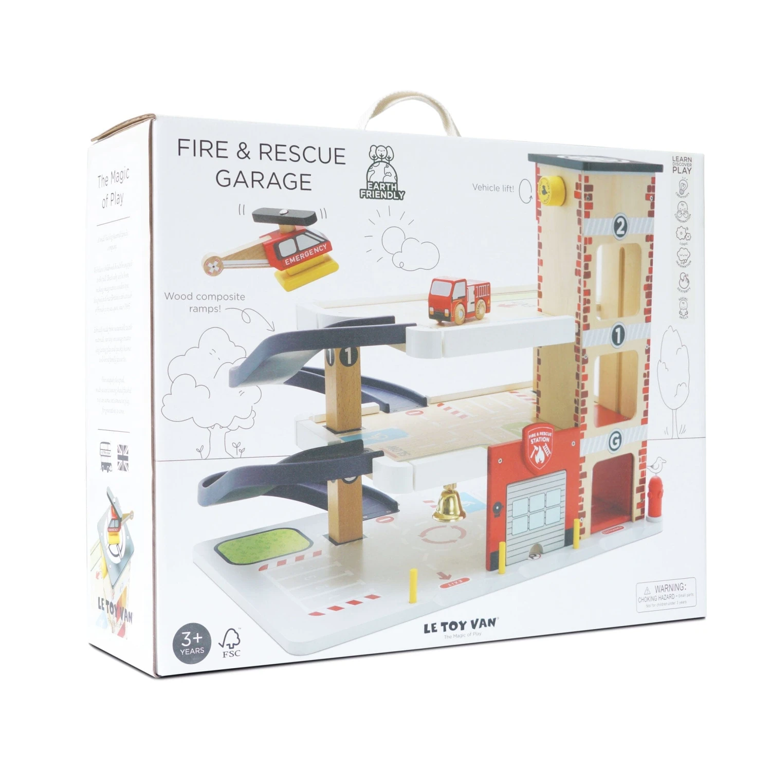 Fire & Rescue Wooden Garage - Image 8