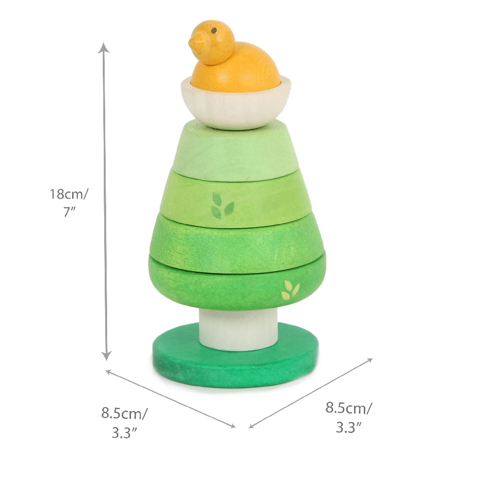 Le Toy Van Tree Top Stacker - Image 2