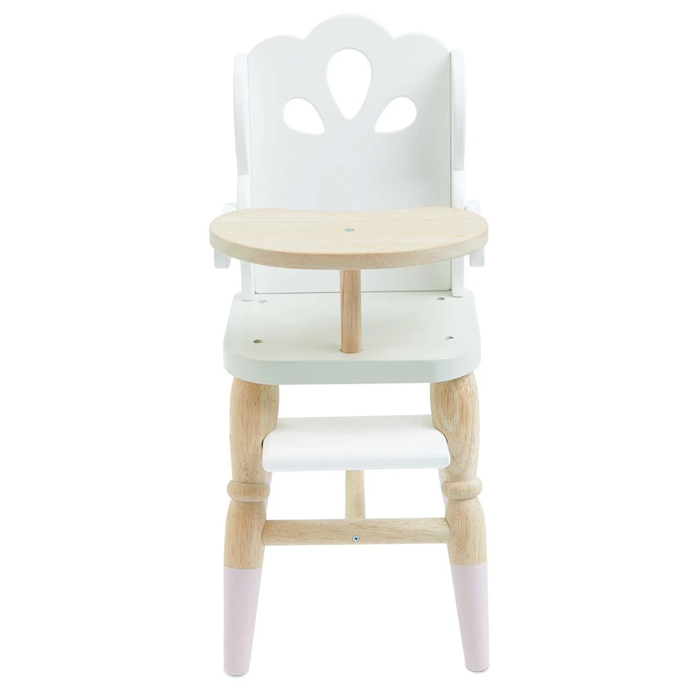 Le Toy Van Wooden Doll High Chair - Image 5