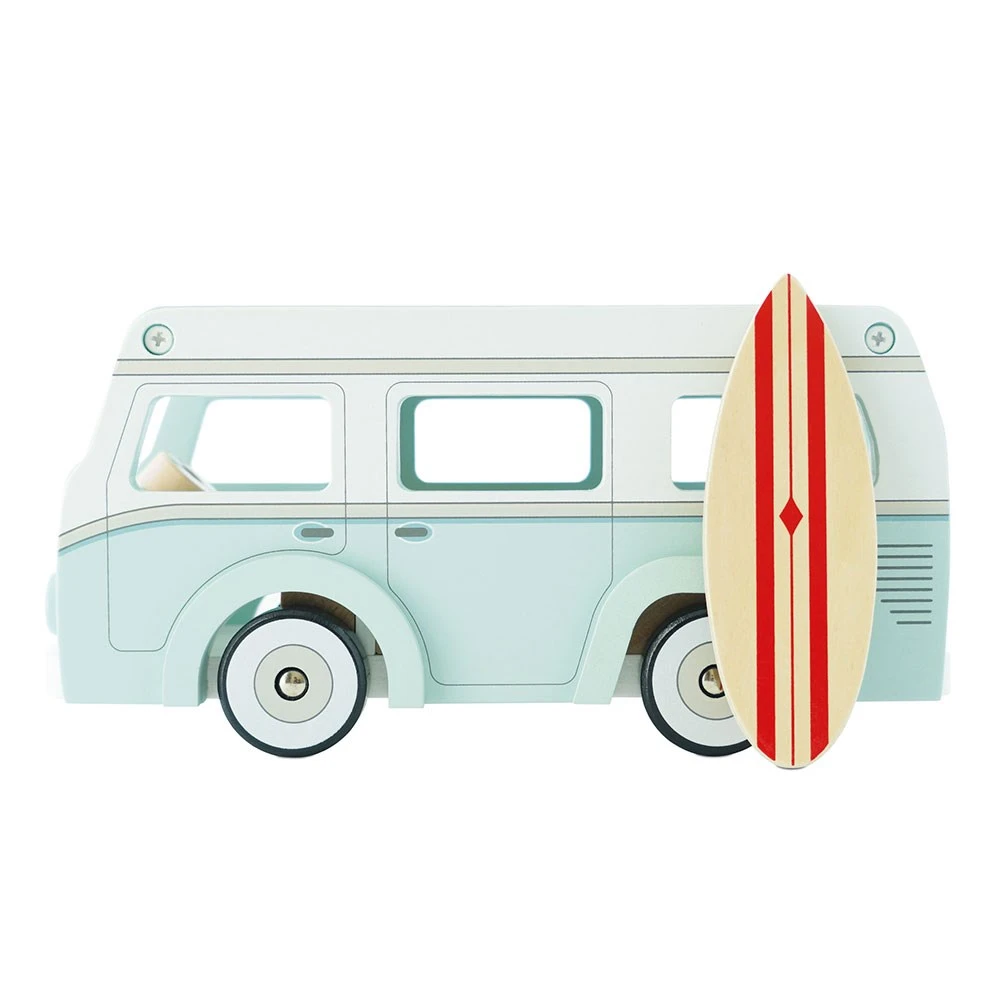 Le Toy Van Wooden Holiday Camper Van - Image 2
