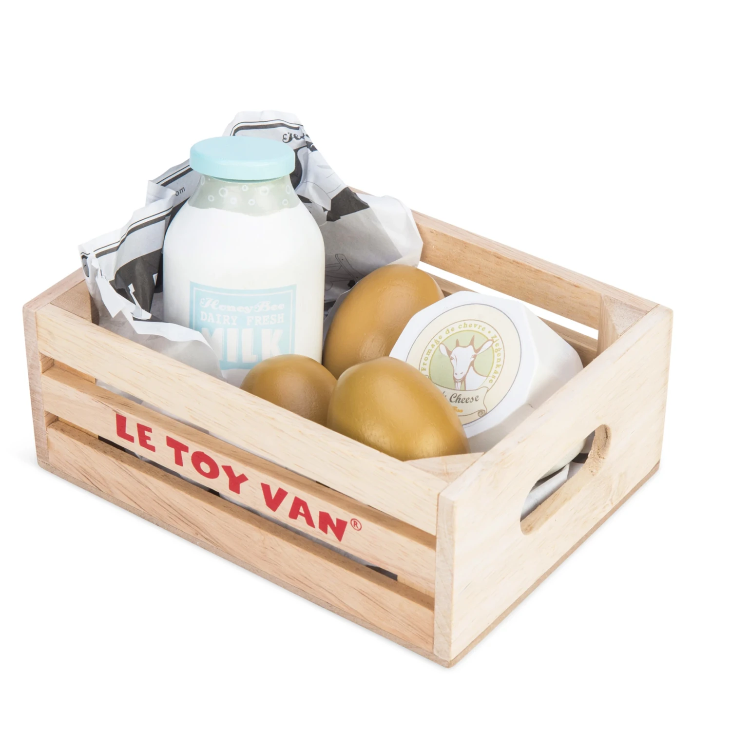 Le Toy Van Cheese & Dairy Crate