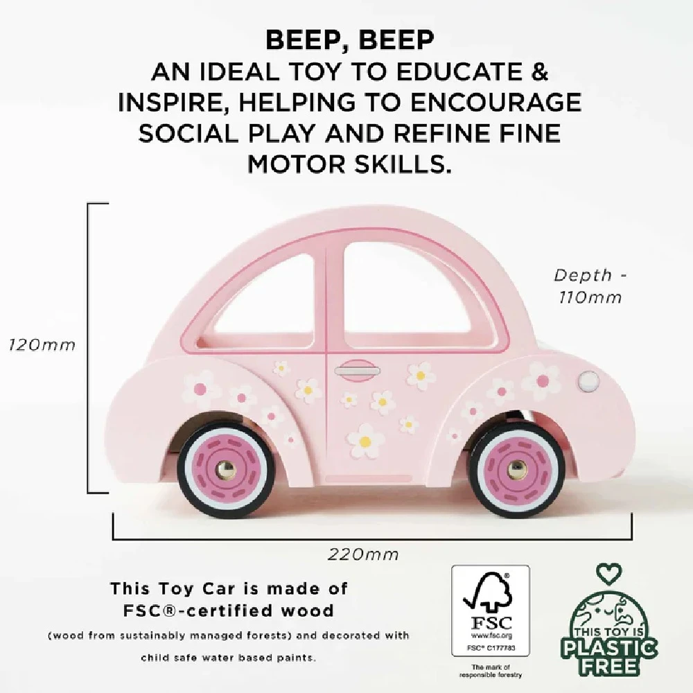 Le Toy Van Sophie’s Dolls House Toy Car - Image 2