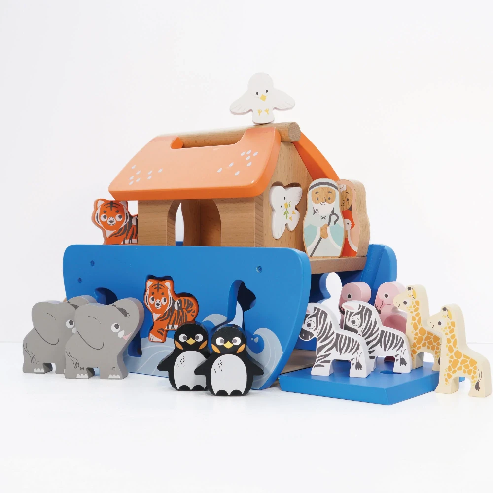 Le Toy Van Noah’s Shape Sorter - Image 2