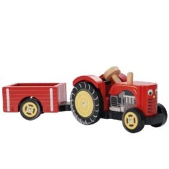 Le Toy Van Farmyard Tractor And Trailer