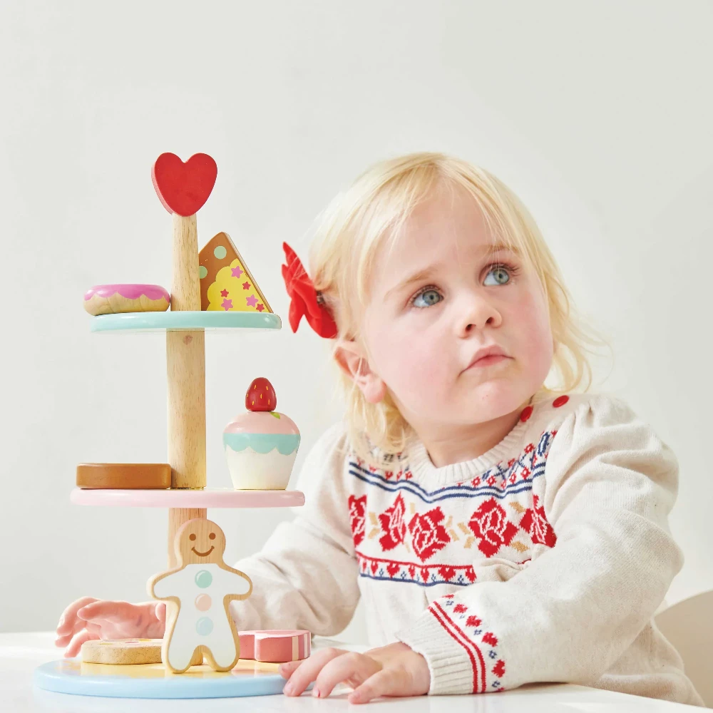 Le Toy Van Three Tier Cake Stand - Image 5