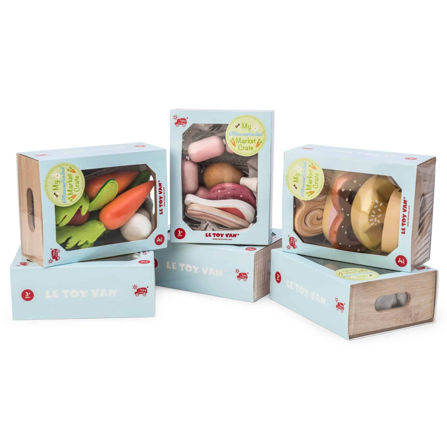 Le Toy Van Baker's Basket Crate - Image 3