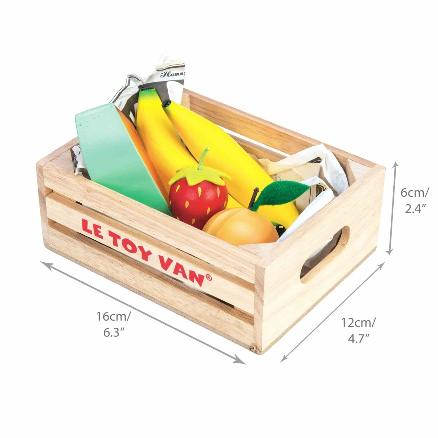 Le Toy Van Fruits 5 A Day Crate - Image 3