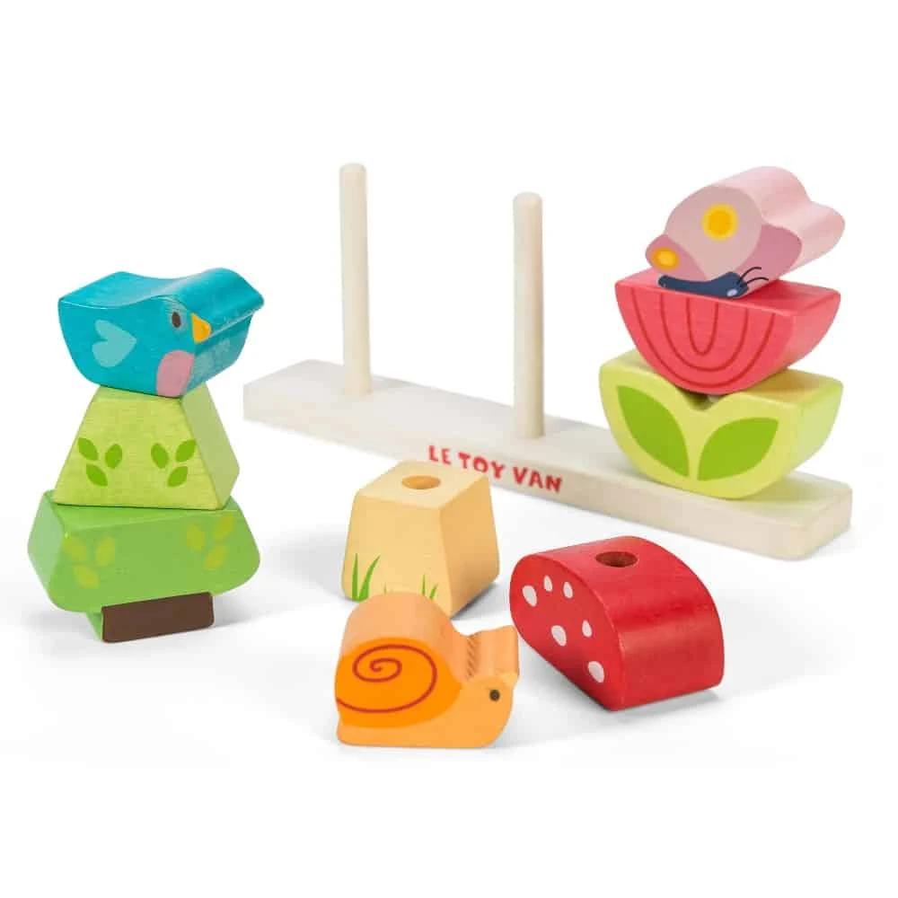 Le Toy Van Stacking Garden - Image 2