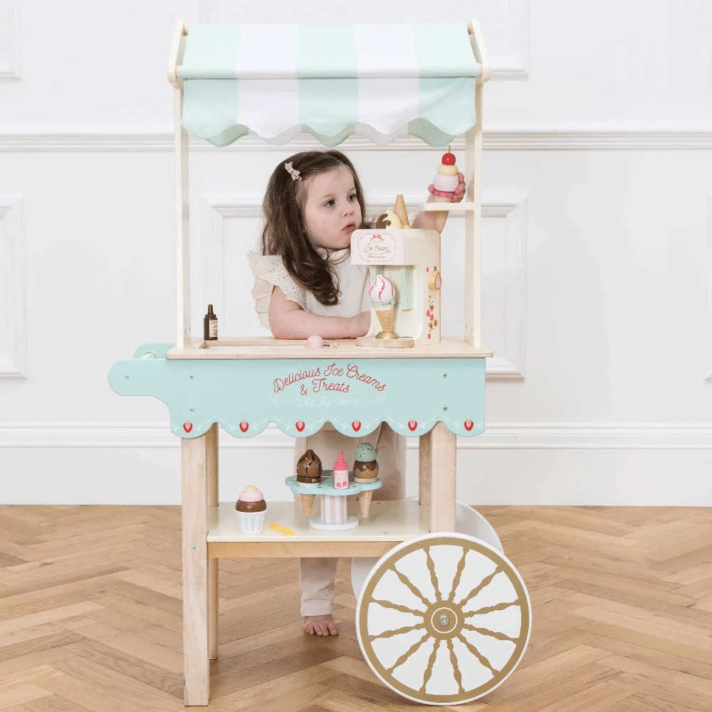 Le Toy Van Ice Cream Trolley - Image 6