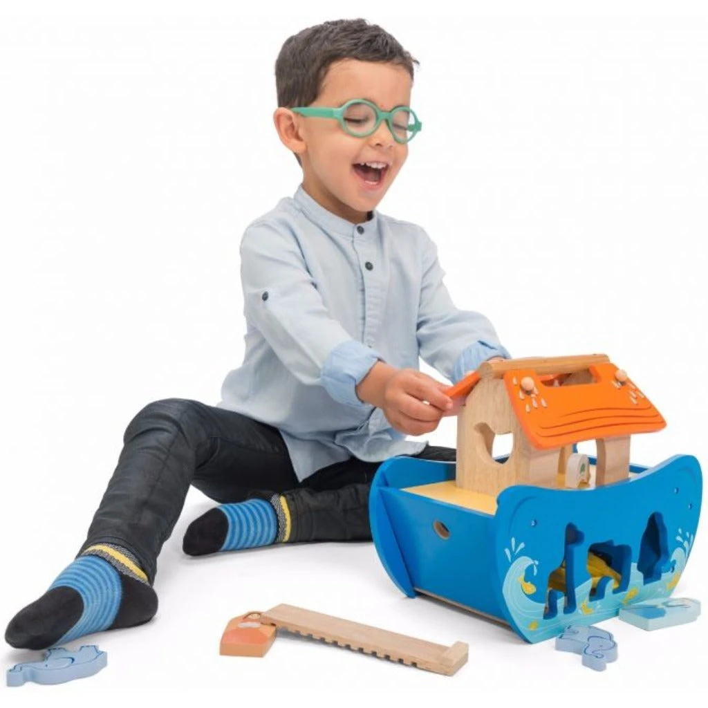 Le Toy Van Noah's Shape Sorter - Image 5