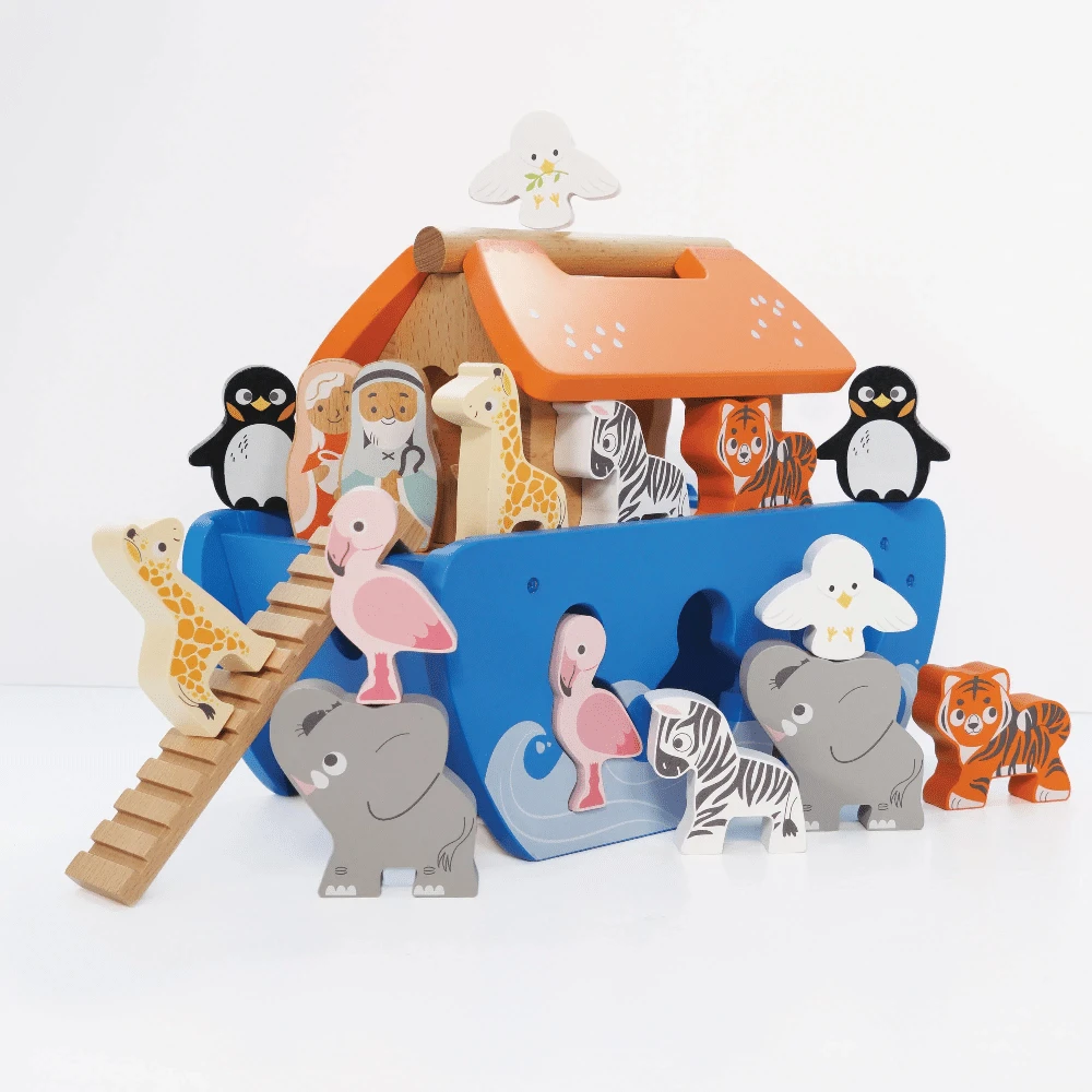 Le Toy Van Noah’s Shape Sorter - Image 5